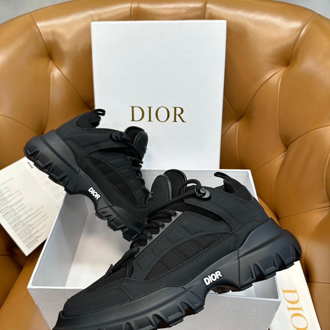 CD x Levis Hamilton Sneaker Black Mesh Cowhide 590944