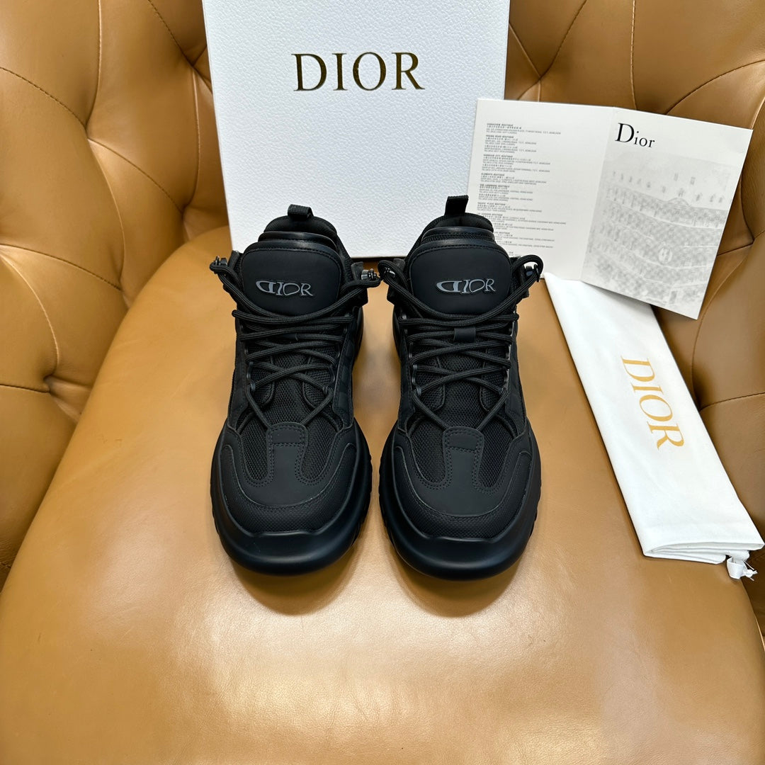 CD x Levis Hamilton Sneaker Black Mesh Cowhide 590944