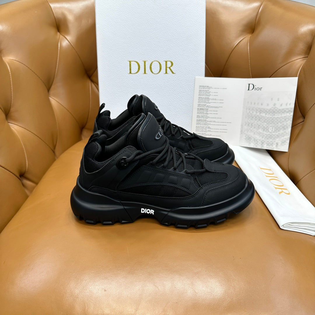 CD x Levis Hamilton Sneaker Black Mesh Cowhide 590944