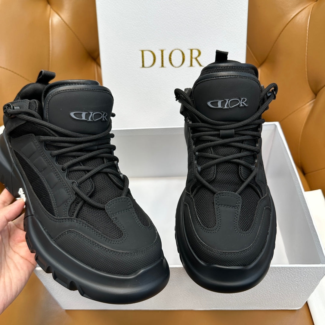 CD x Levis Hamilton Sneaker Black Mesh Cowhide 590944