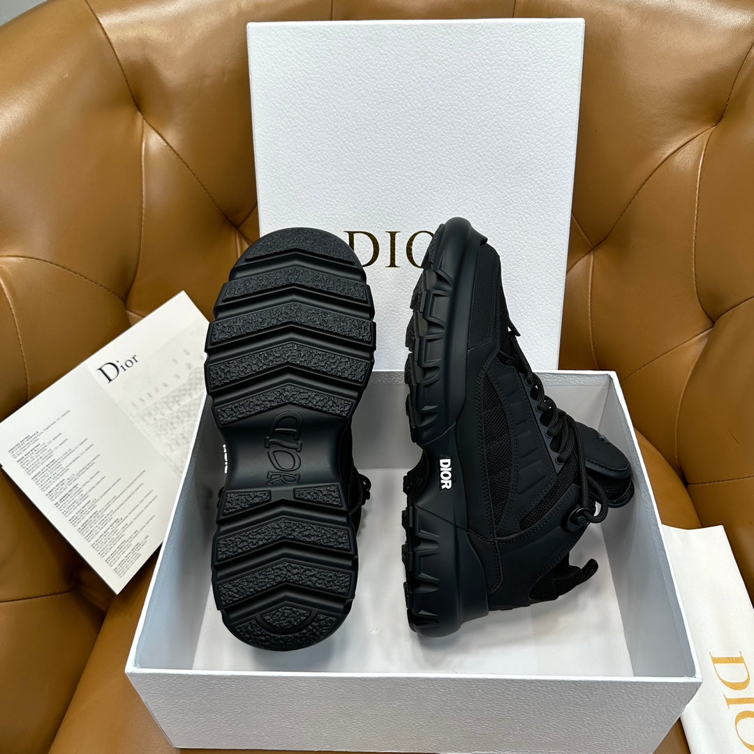 CD x Levis Hamilton Sneaker Black Mesh Cowhide 590944