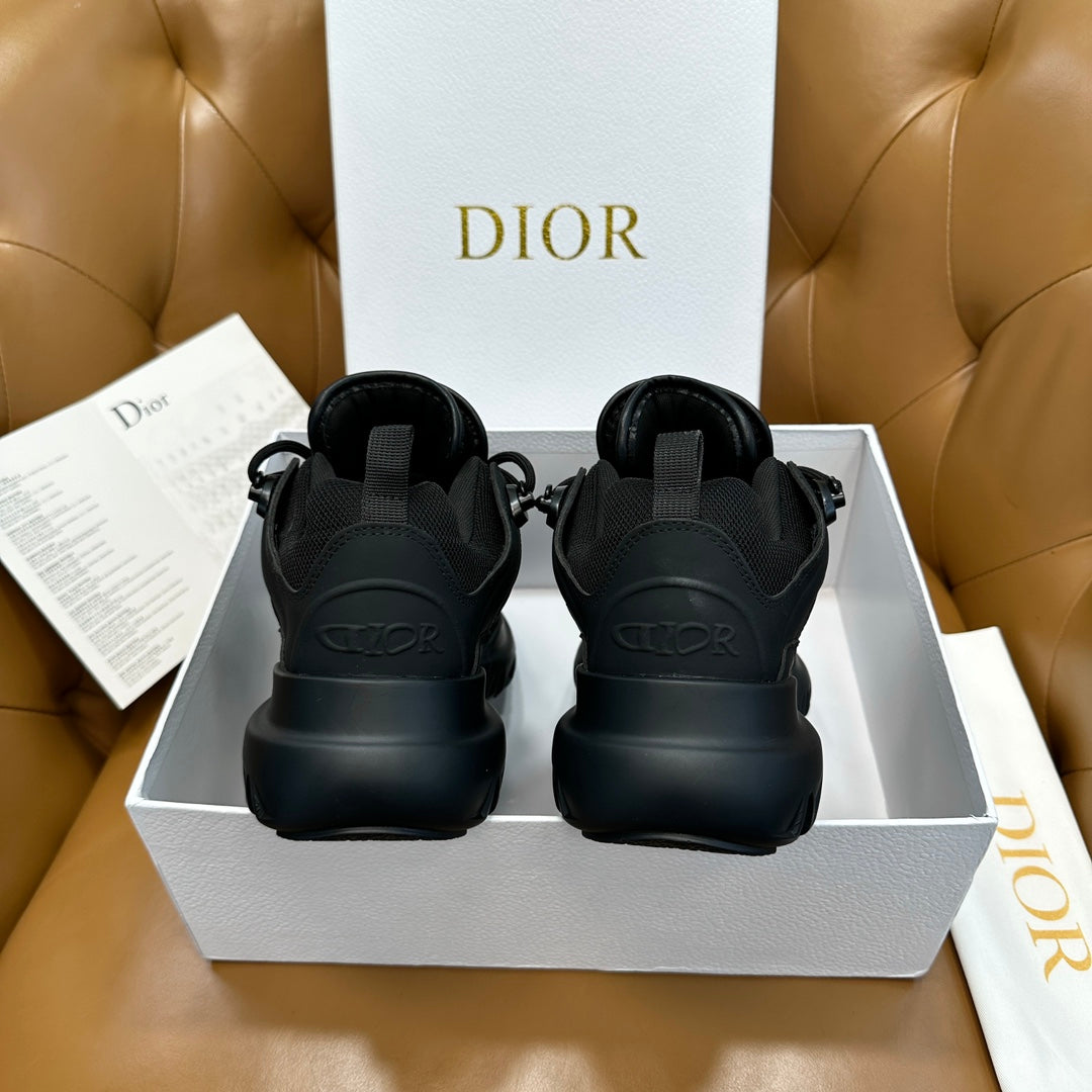 CD x Levis Hamilton Sneaker Black Mesh Cowhide 590944