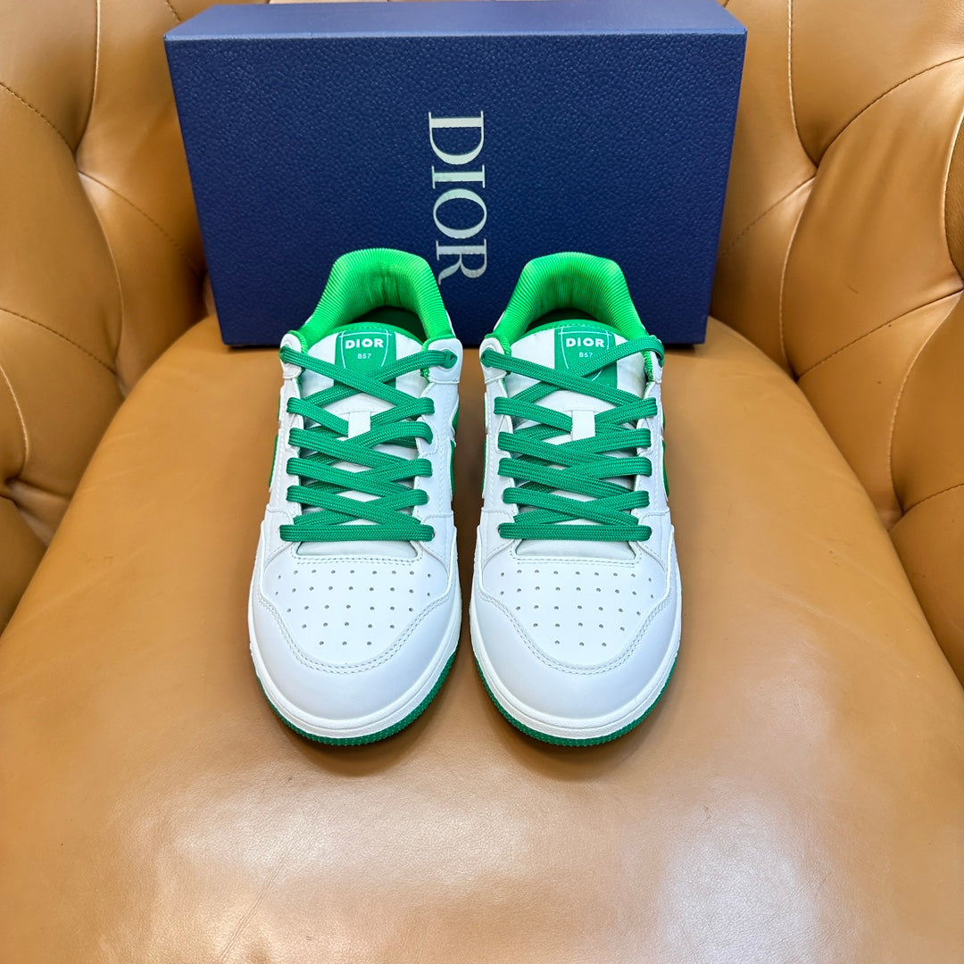 CD B57 Sneaker White Green Cowhide 749444
