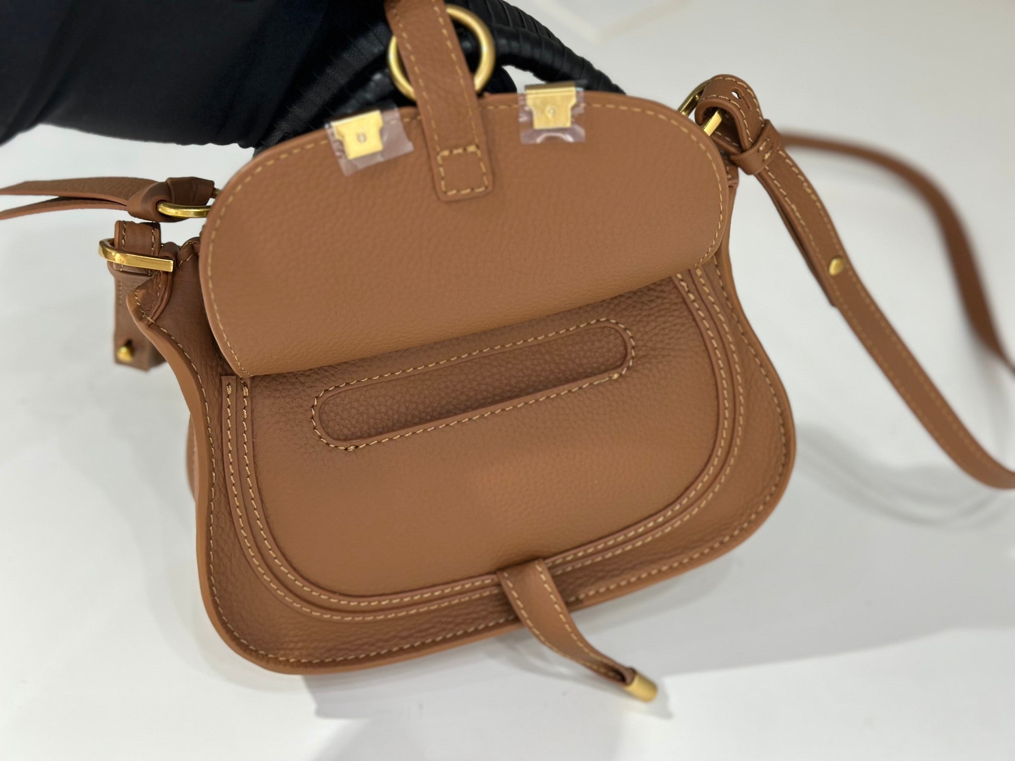 Chloe Marcie Small Bag Brown Calfskin