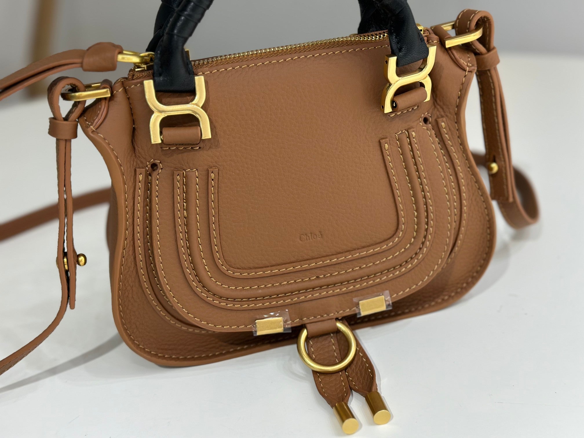 Chloe Marcie Small Bag Brown Calfskin
