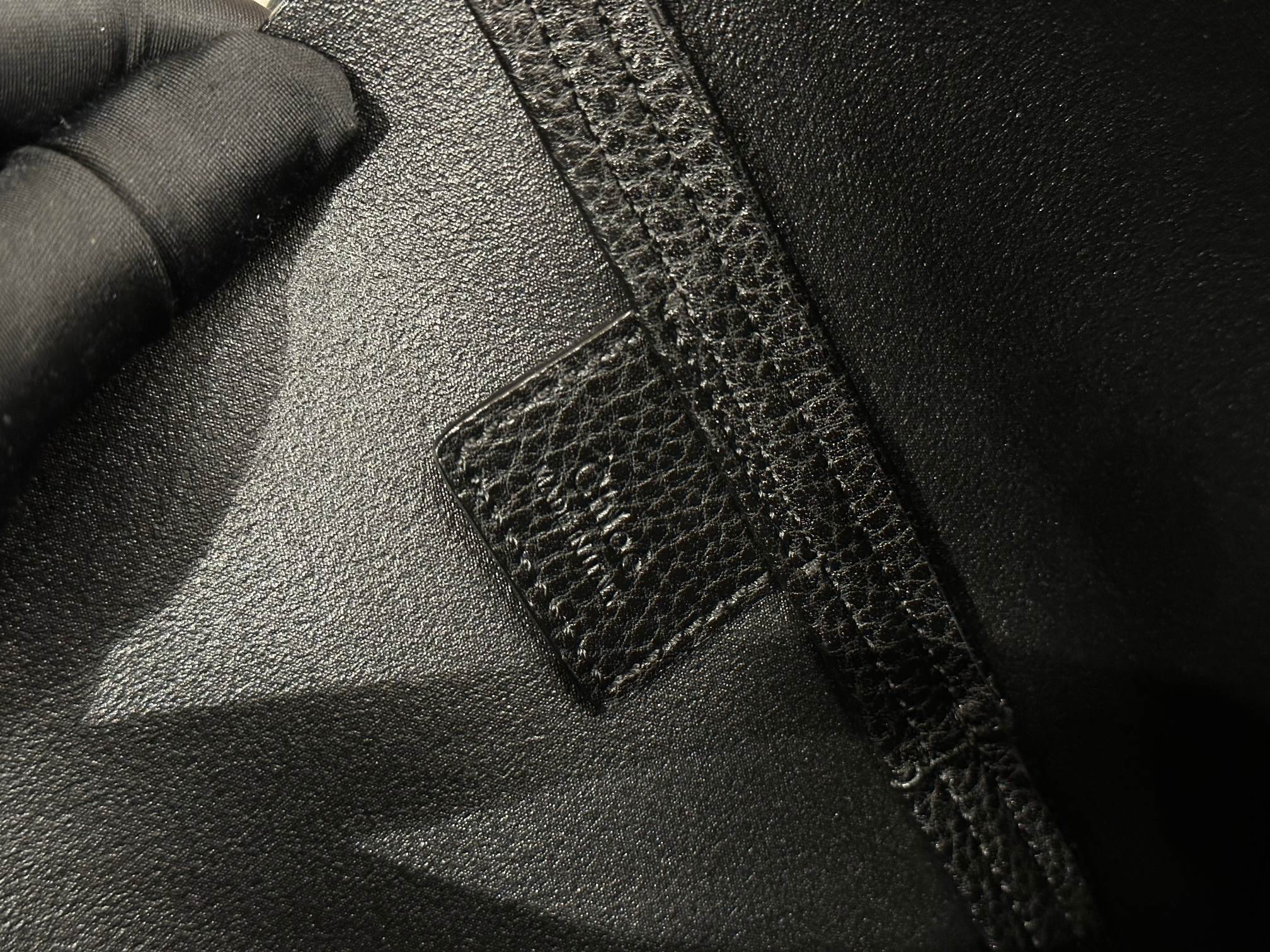 Chloe Spin Large Bag Black Calfskin