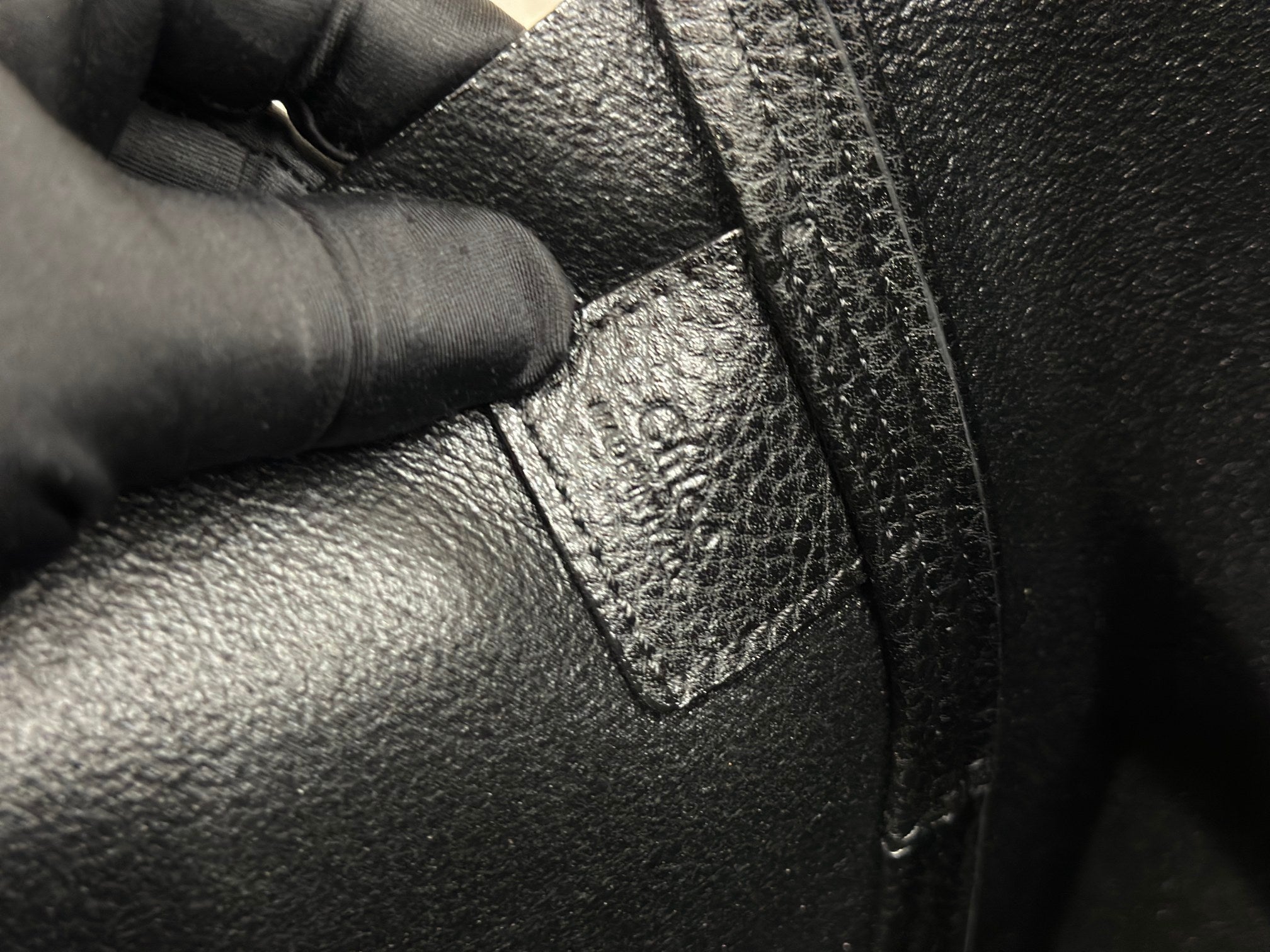 Chloe Spin Medium Bag Black Calfskin
