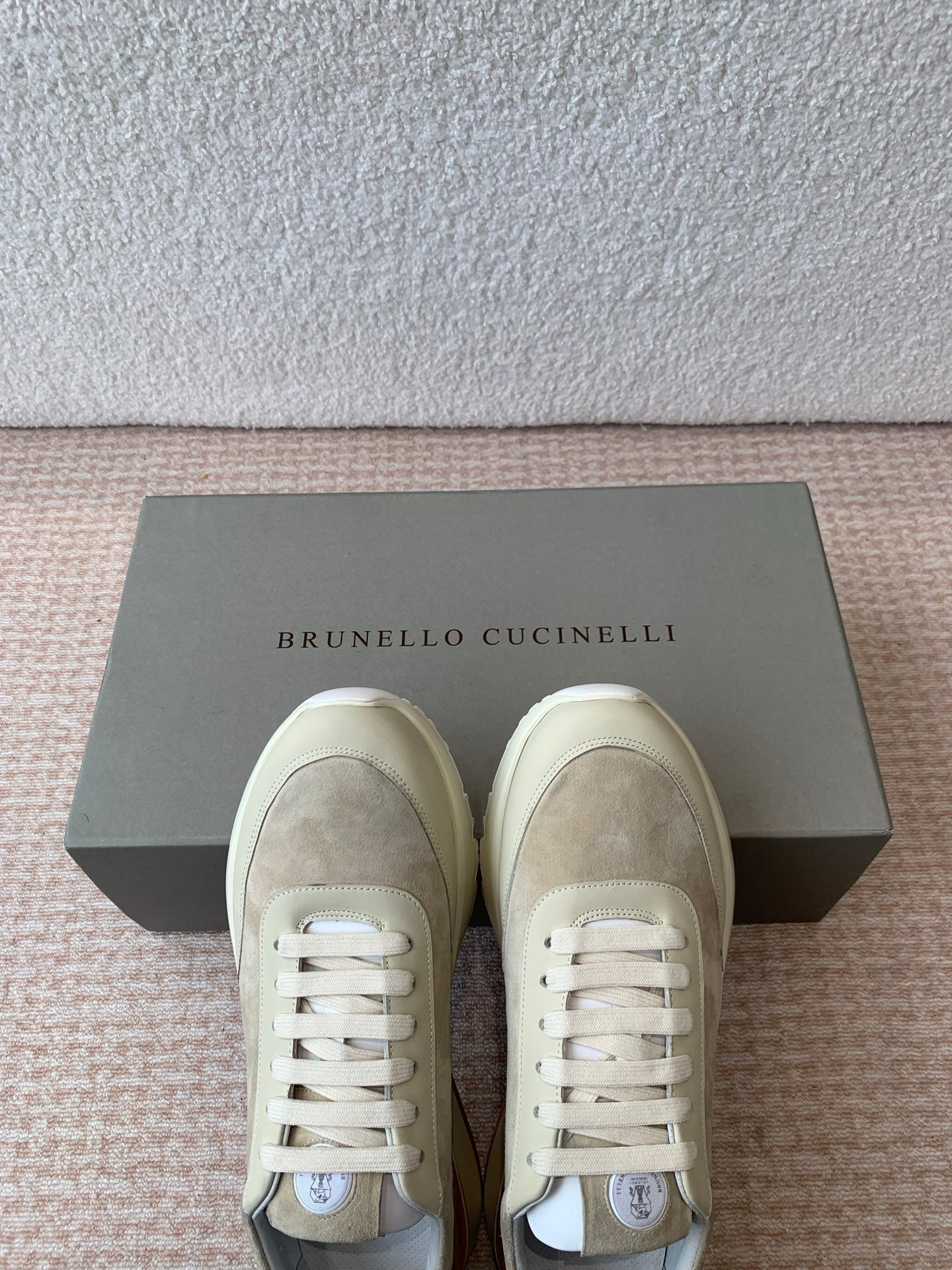 CL 25C Brunello Cucinelli Beige Sneaker Suede 298885