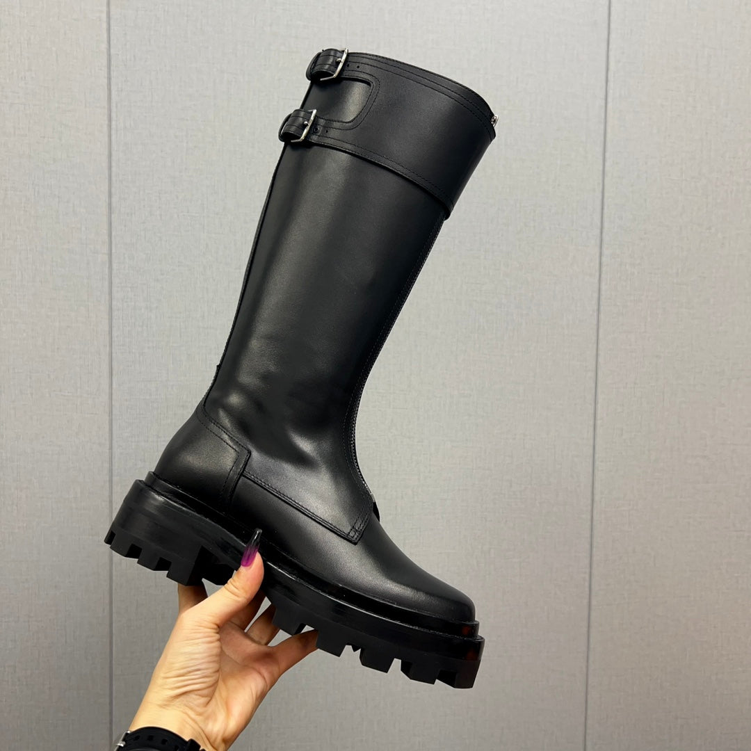 HM High Boots 30mm Black Cowhide 952461