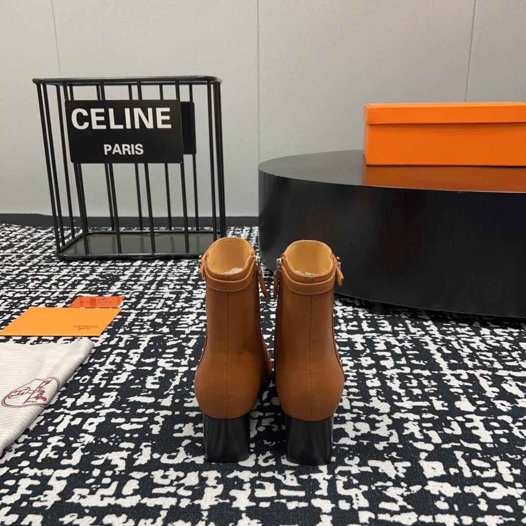 HM Botines ImpÃ©rial 50mm Brown Cowhide  952388