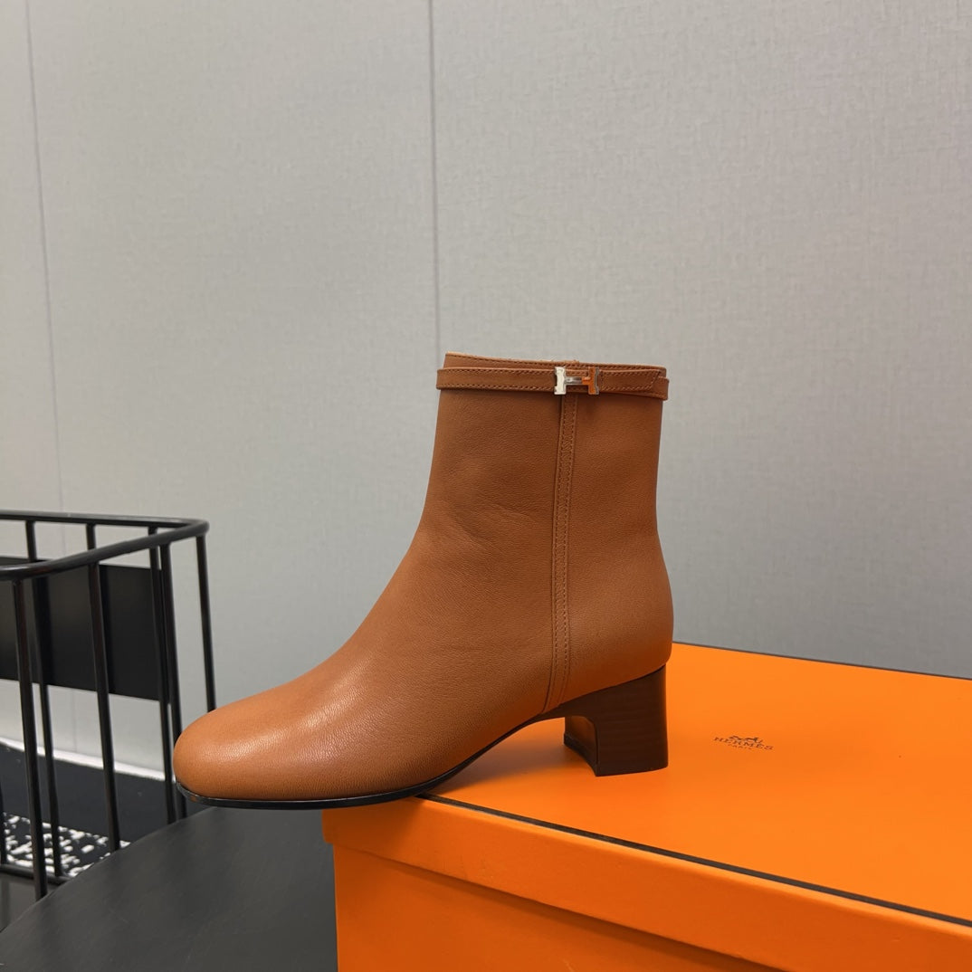 HM Botines ImpÃ©rial 50mm Brown Cowhide  952388