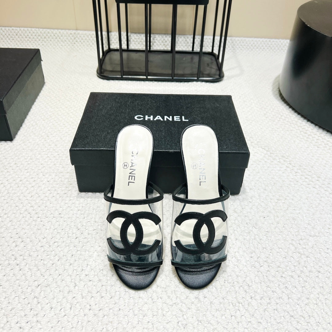 CC 25 Mule 3cm PVC Calfskin