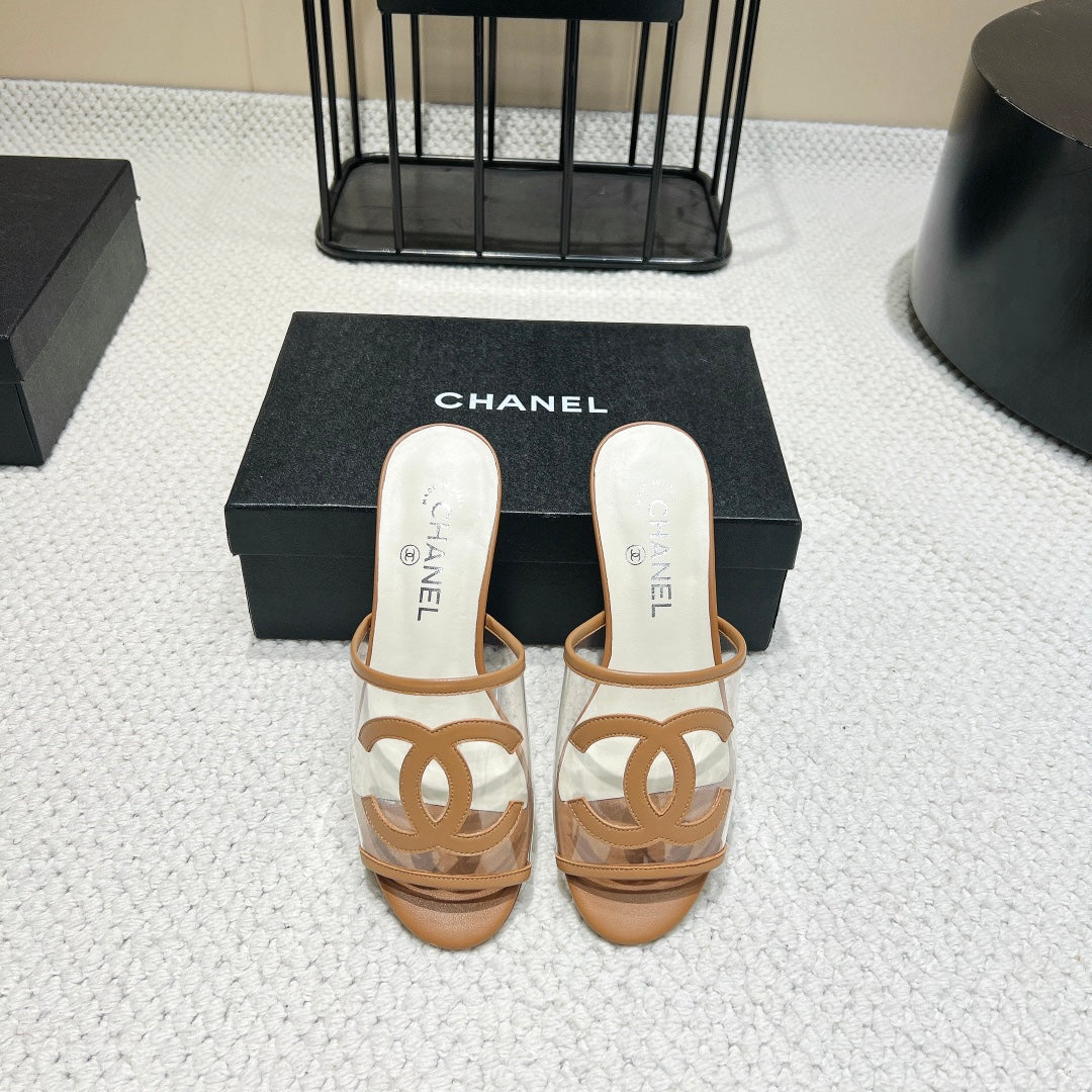 CC 25 Mule 3cm PVC Calfskin