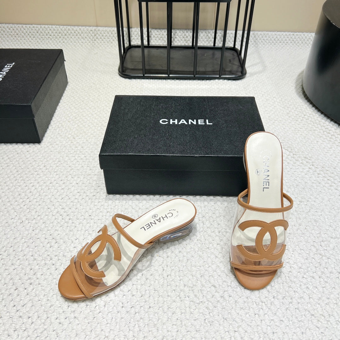 CC 25 Mule 3cm PVC Calfskin