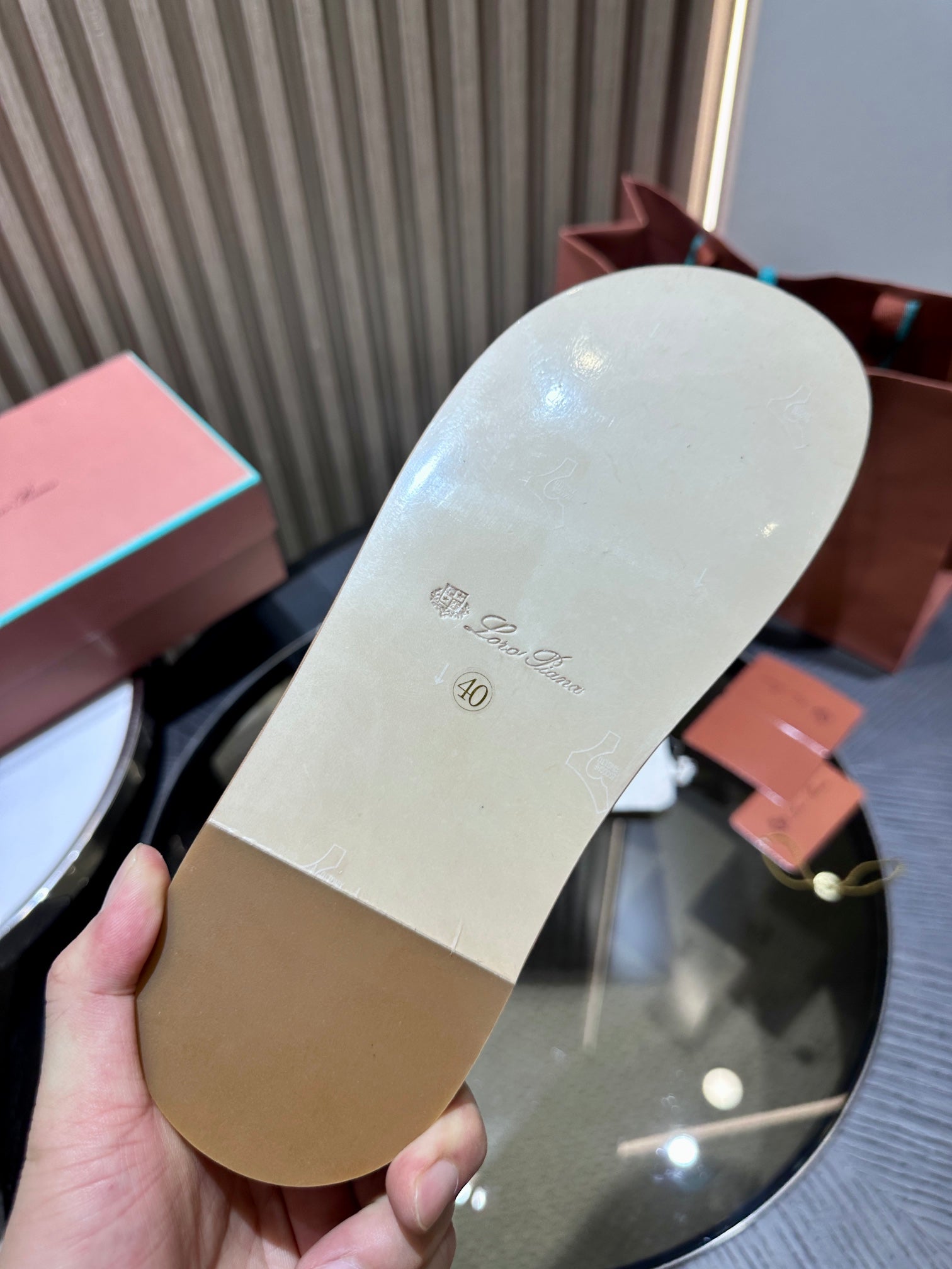 LP NAHA SANDAL BEIGE LAMBSKIN