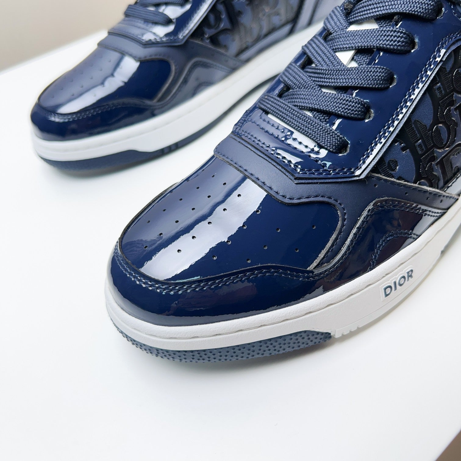 CD 25 B57 Sneaker Blue Patent Leather 750646