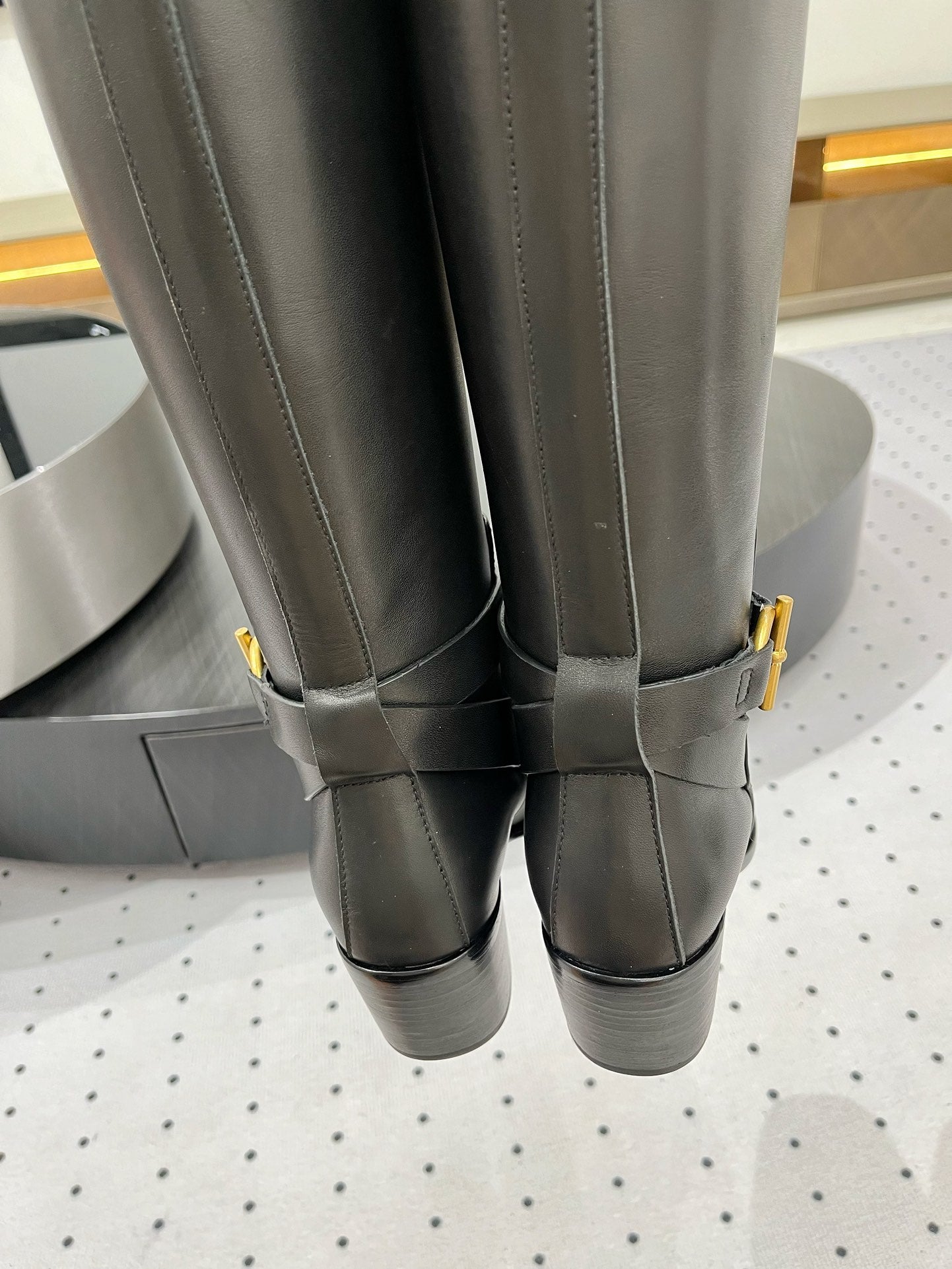 HM Justine 60 Boot Black Cowhide 954913