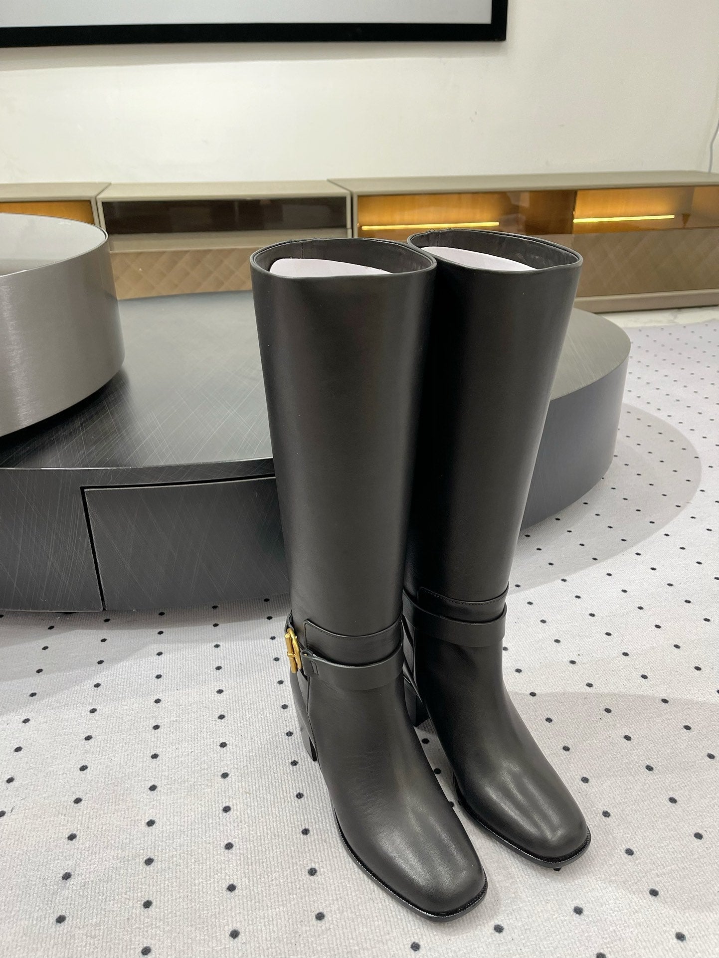 HM Justine 60 Boot Black Cowhide 954913