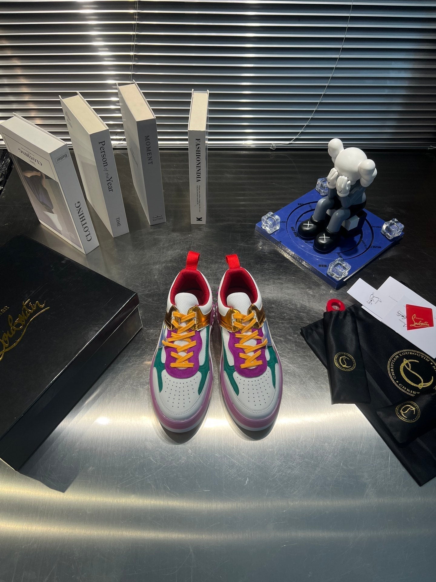 CL 25 Basketball Sneaker Multicolor Cowhide 323153