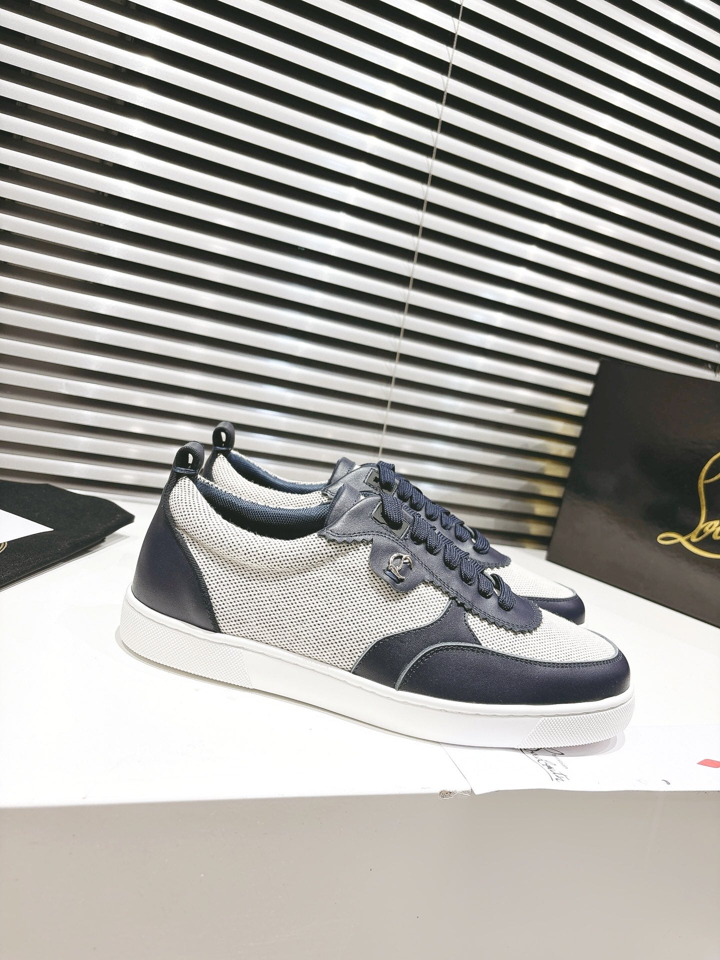 CL 25 Tutti Rui Sneaker Navy Blue Cowhide 323181