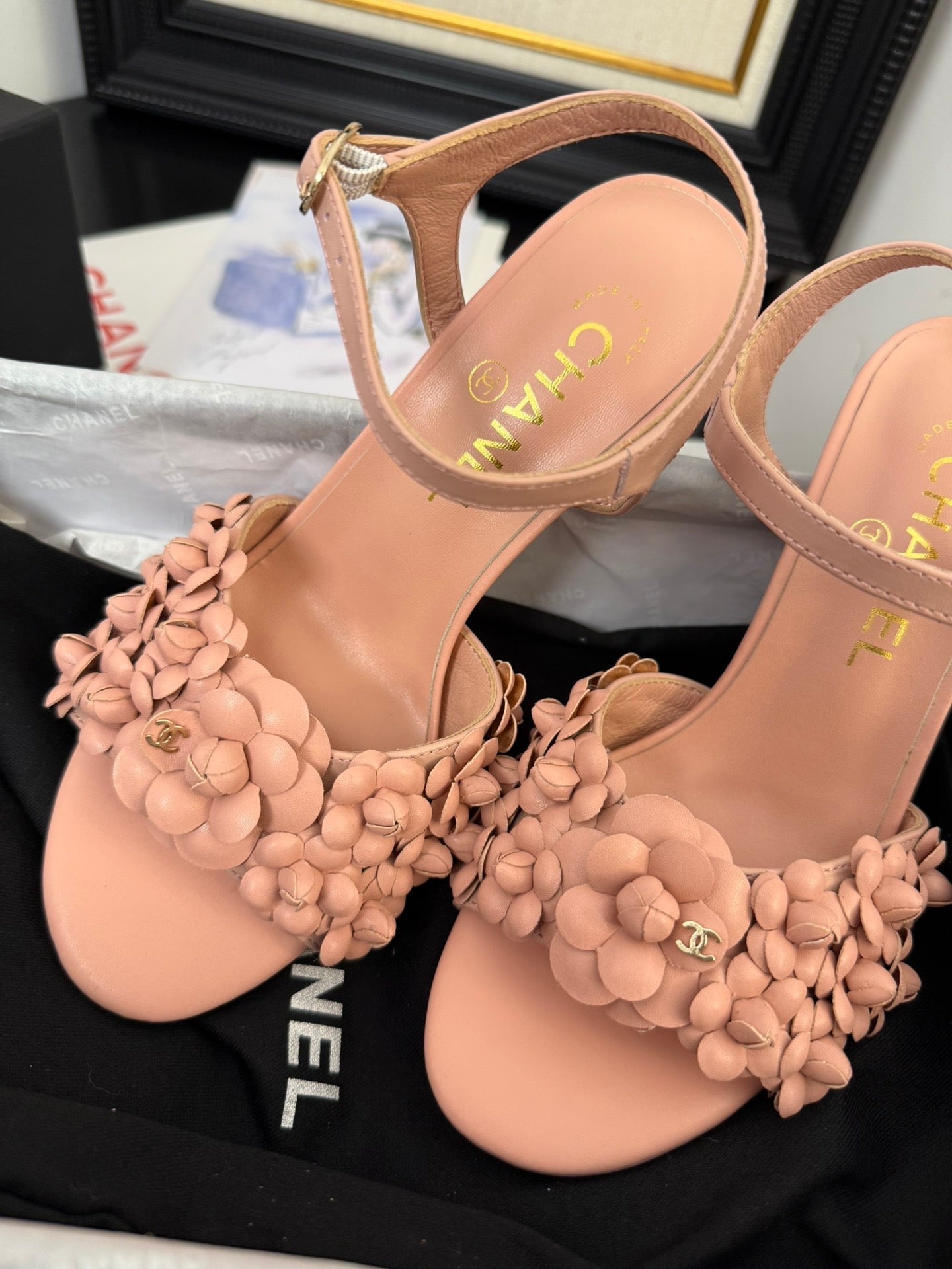 CC 25 Slingback Pink Lambskin 233401