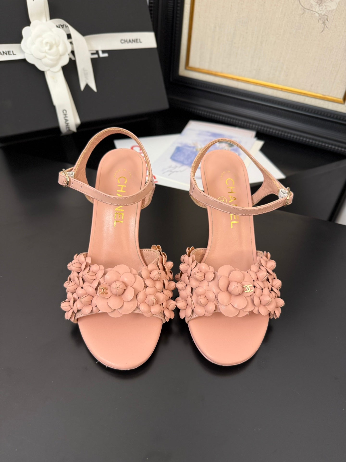 CC 25 Slingback Pink Lambskin 233401