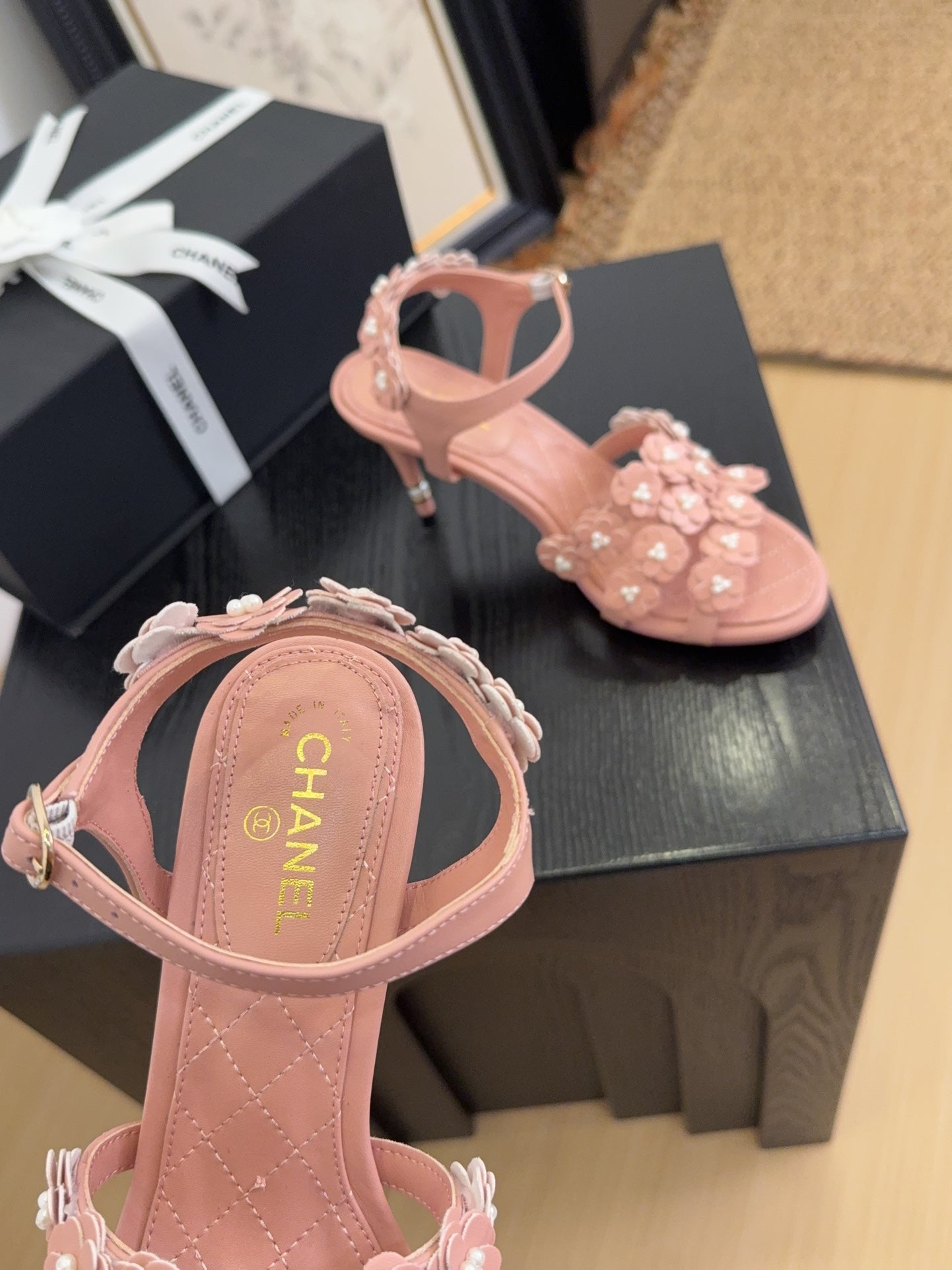 CC 25 Pearl Slingback Pink Sheepskin 252288