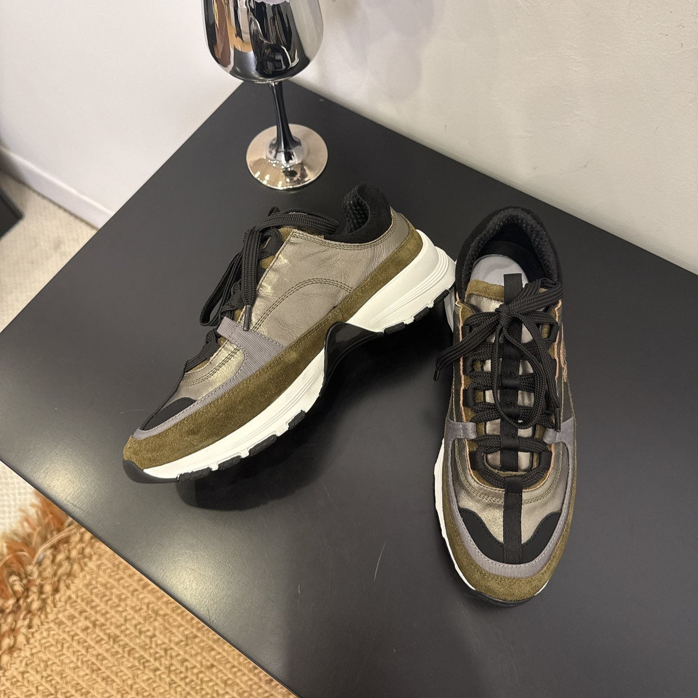 CC 25 Sneaker Moss Green Cowhide 330793