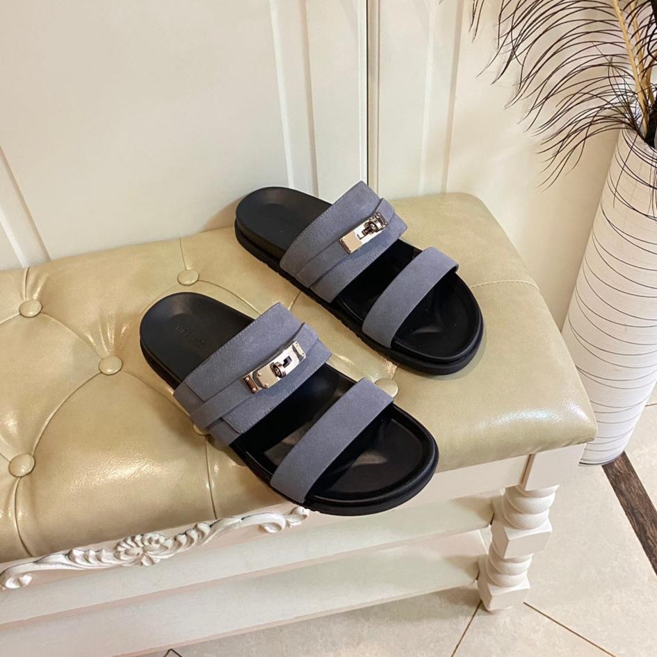 HM Jackson Sandal Dark Grey Suede  958060