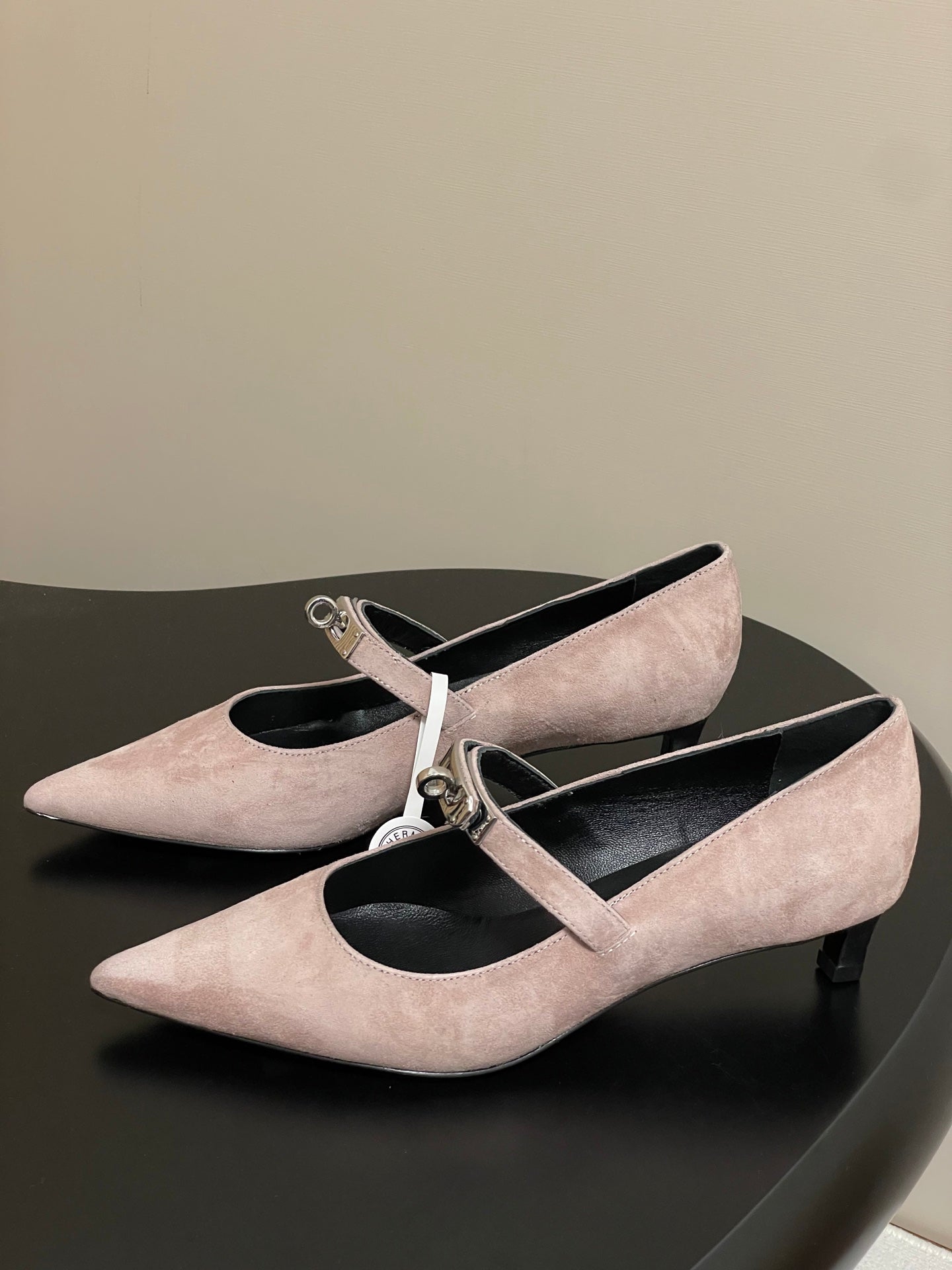 HM 25 Kiara Pumps Pink Calfskin 319763