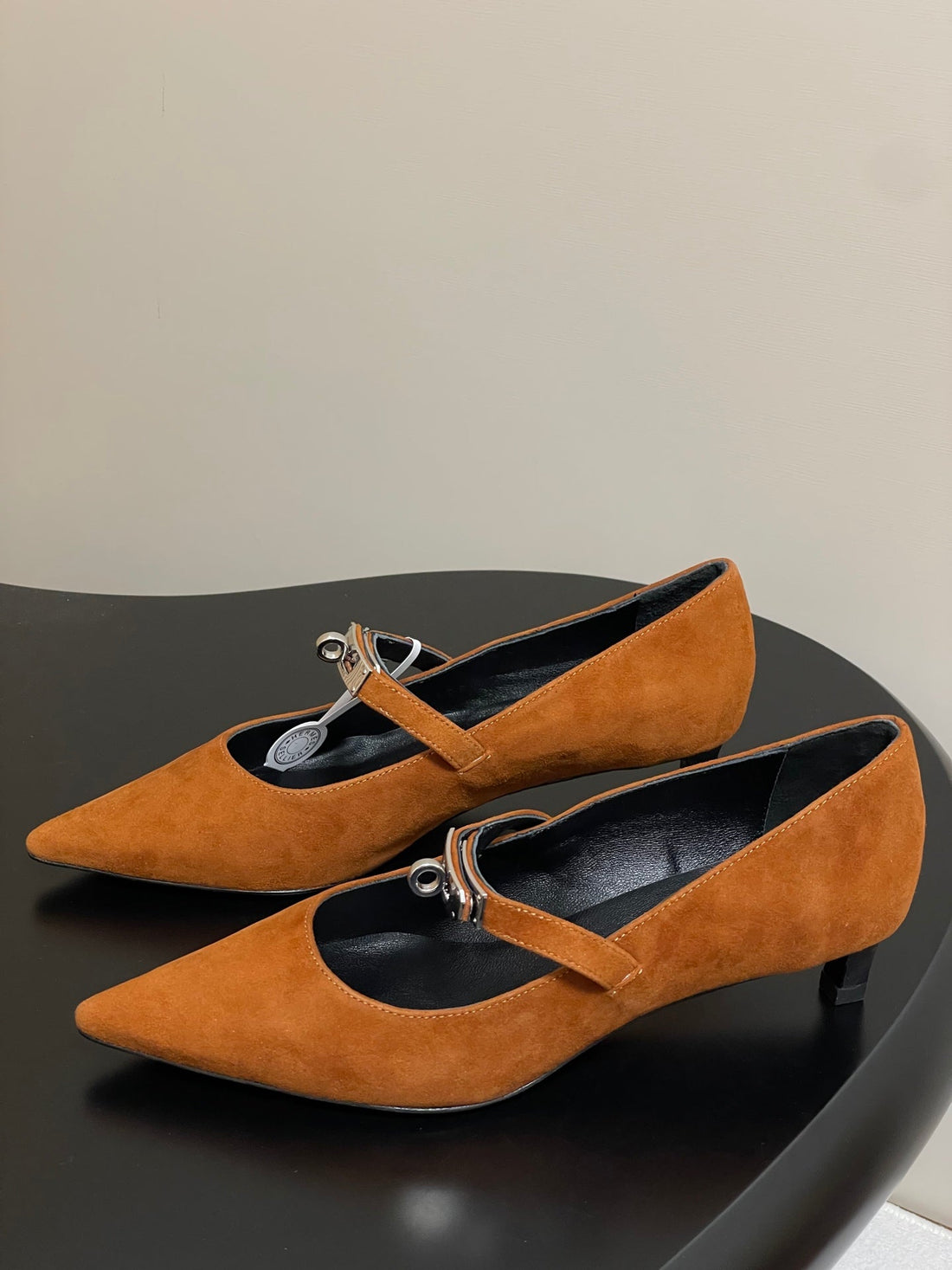 HM 25 Kiara Pumps Tawny Calfskin 319764