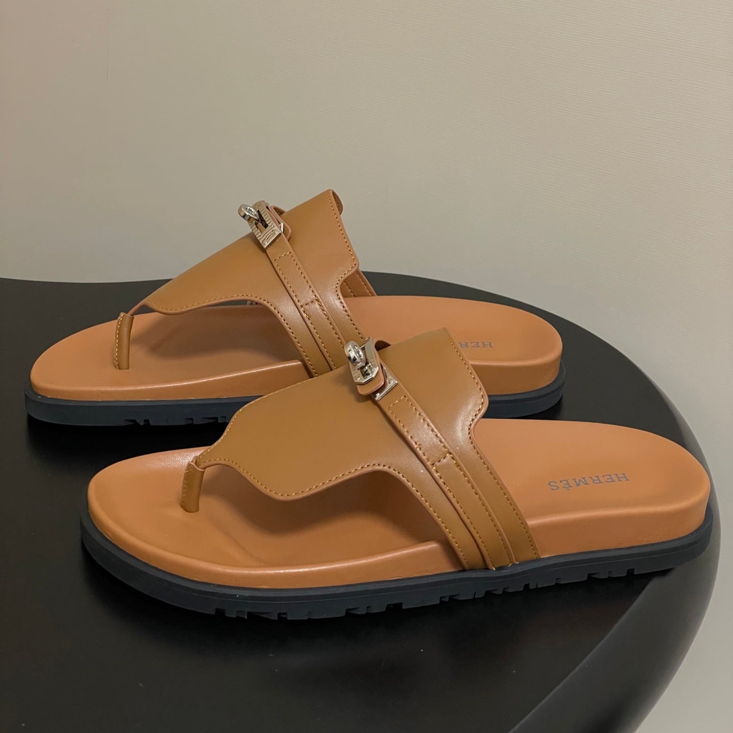 HM Empire Sandal Brown Cowhide 377540