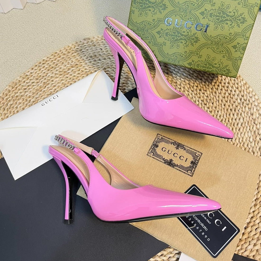 GG Women's High Heels  Pink