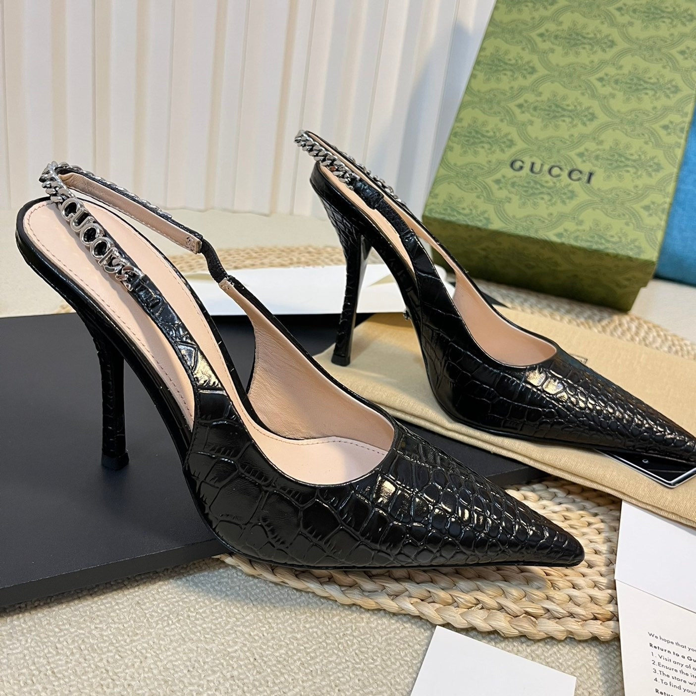 GG Women's High Heels  Black