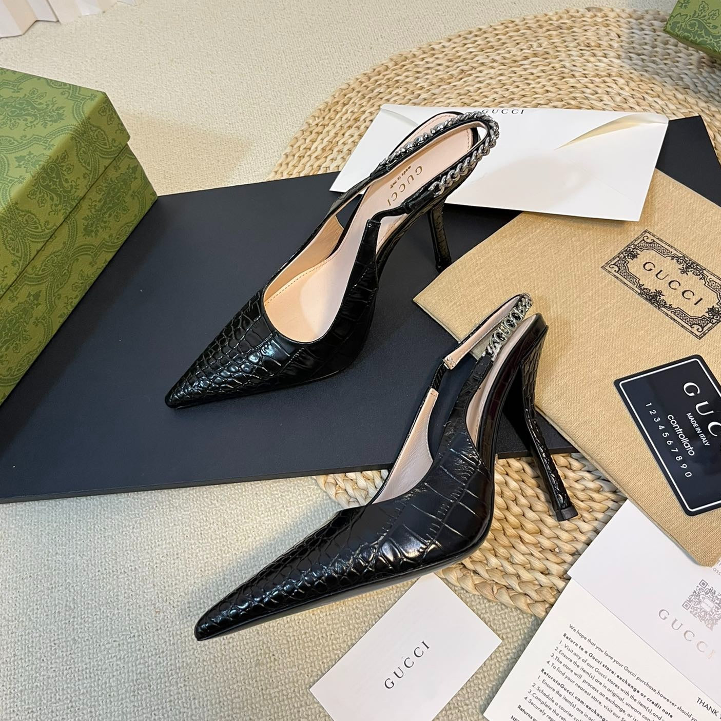 GG Women's High Heels  Black