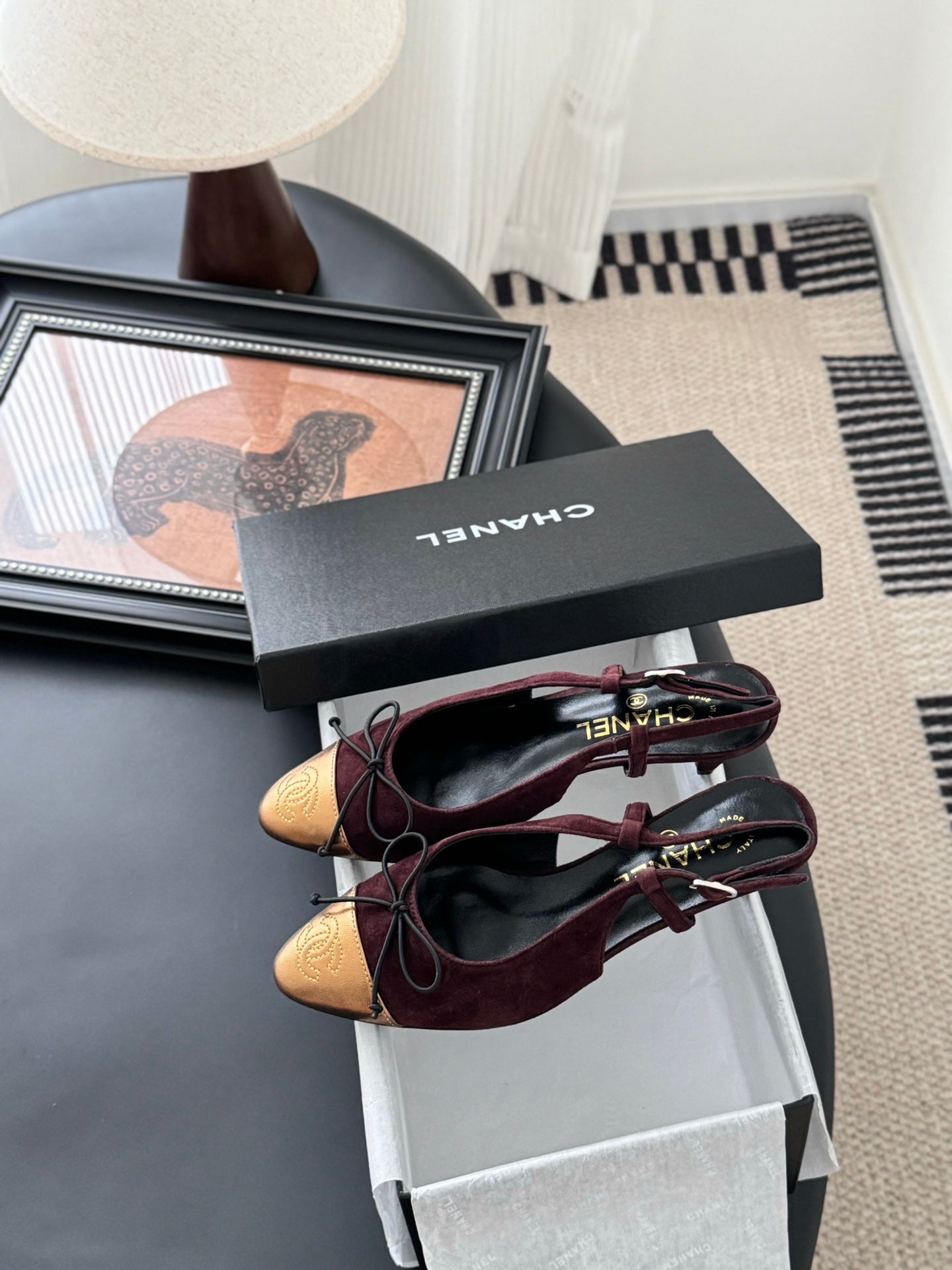 CC 25 Slingback Red Suede 305275