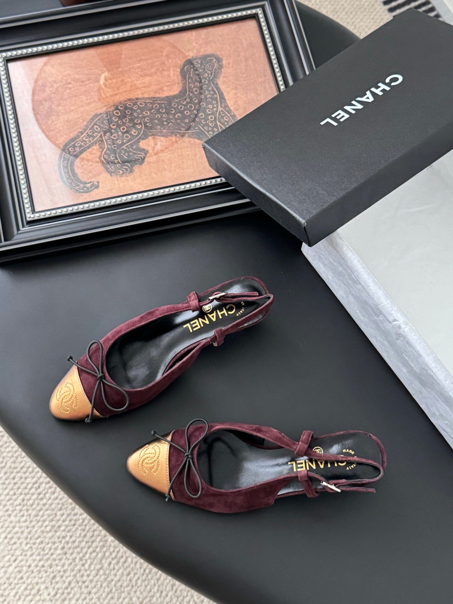 CC 25 Slingback Red Suede 305275