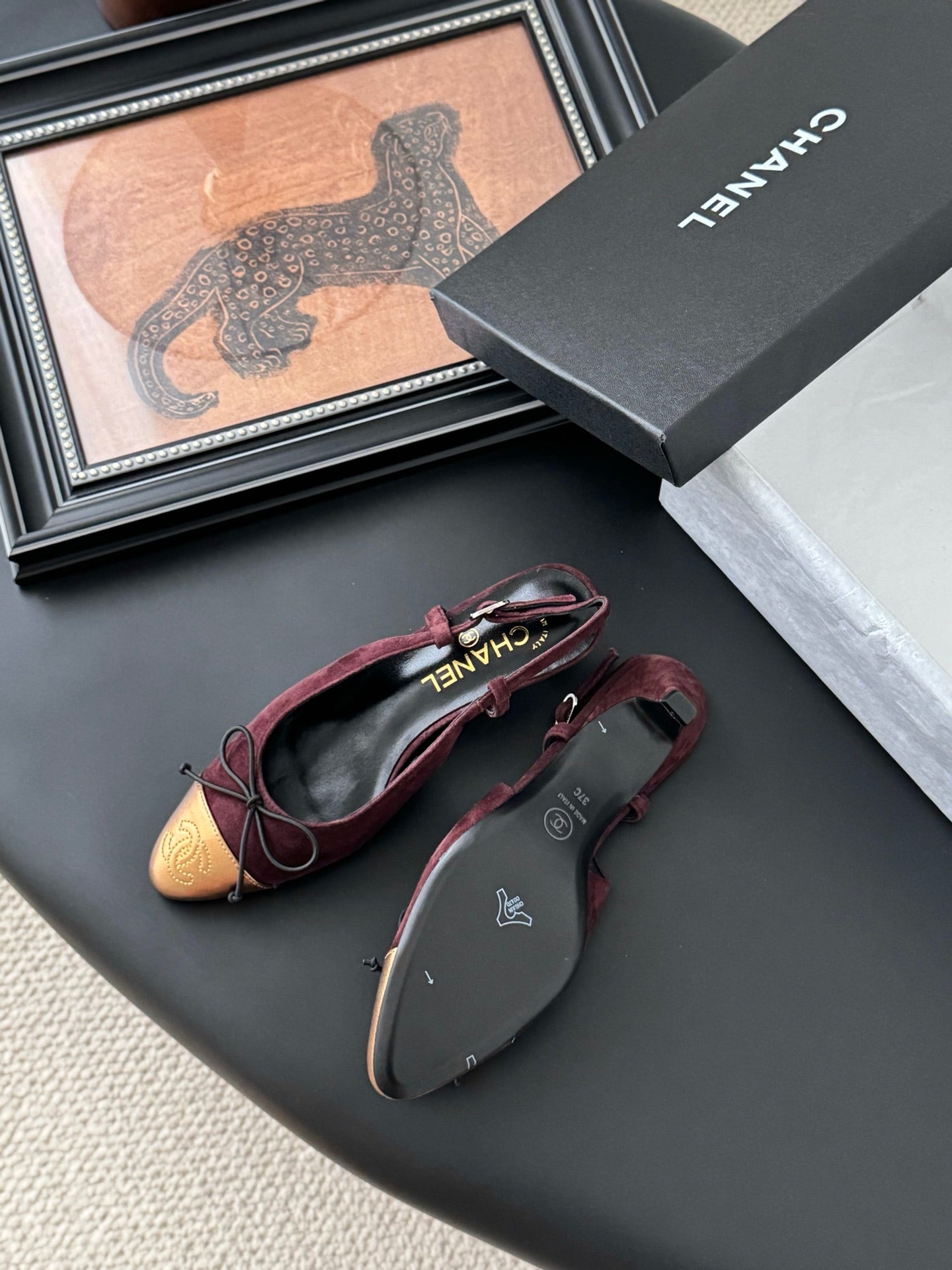 CC 25 Slingback Red Suede 305275