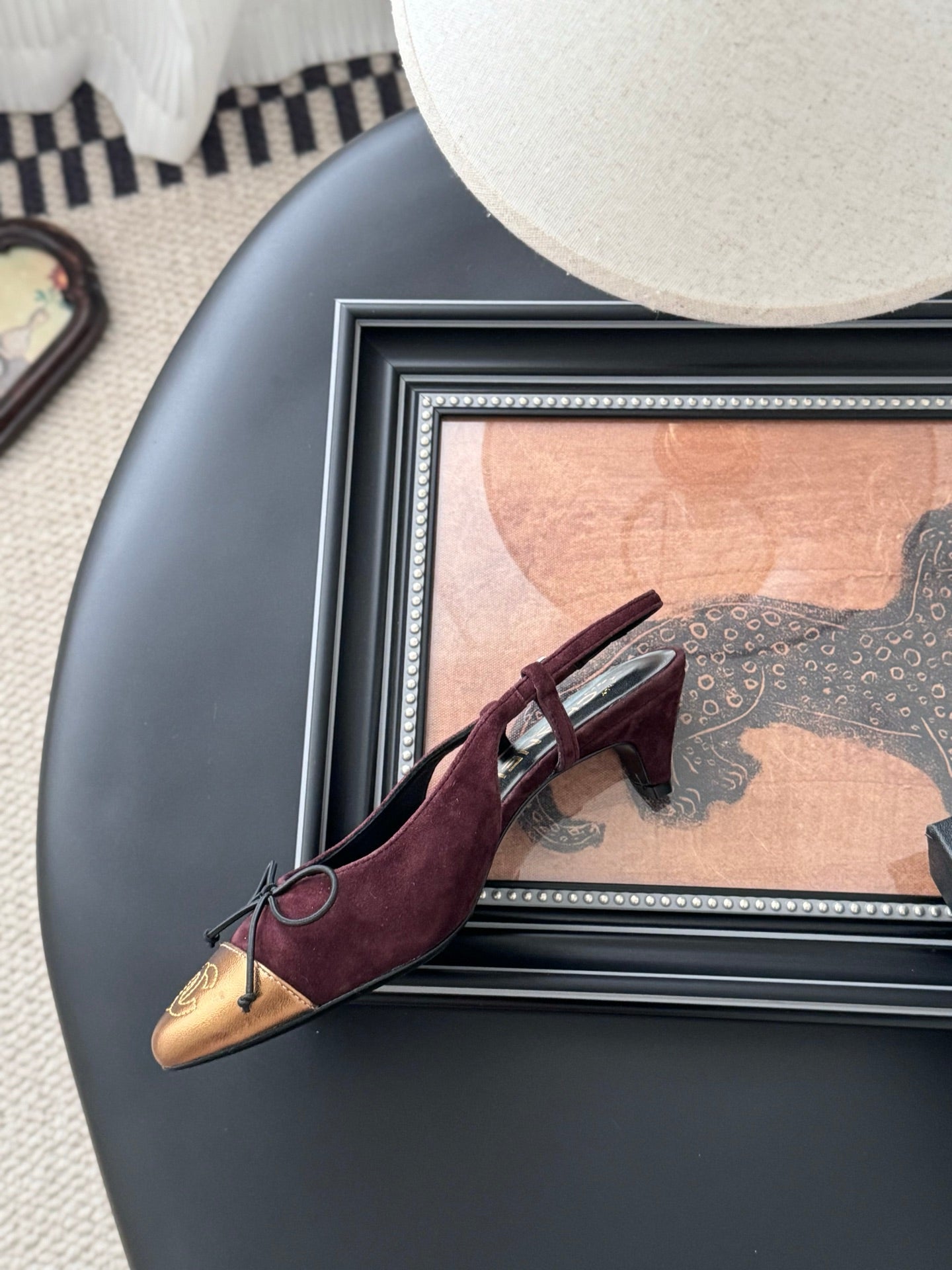 CC 25 Slingback Red Suede 305275