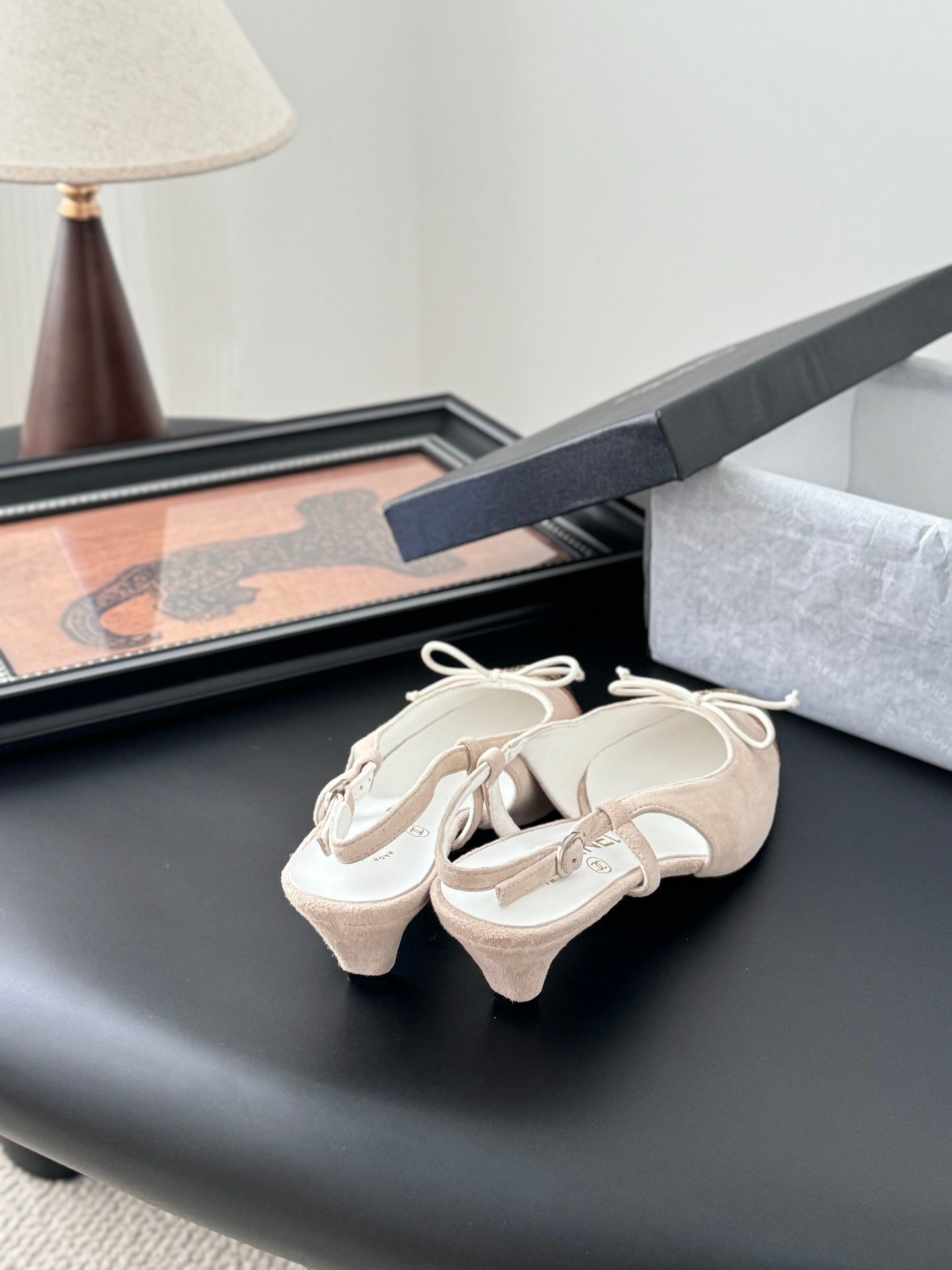 CC 25 Slingback Pink Suede 305276