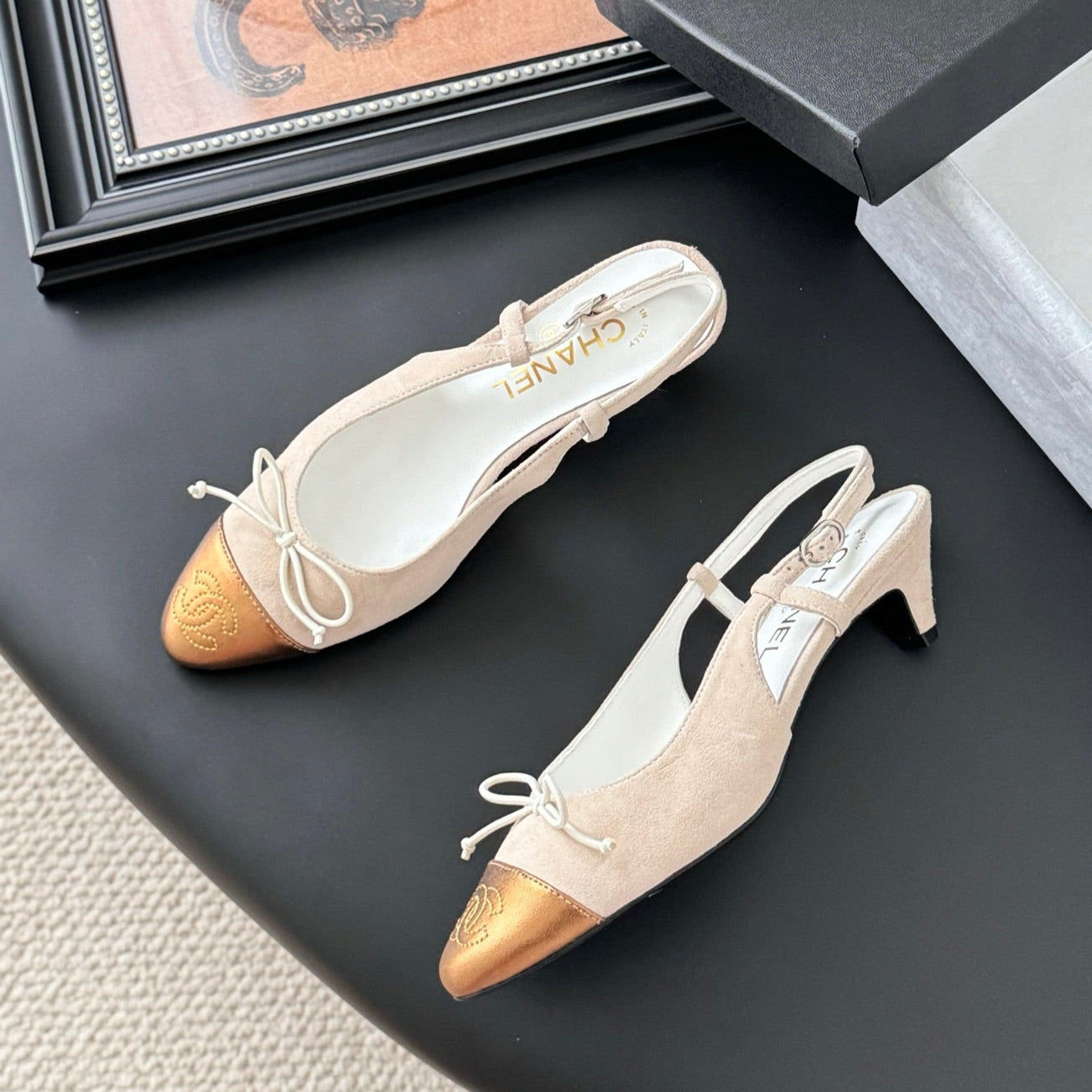 CC 25 Slingback Pink Suede 305276