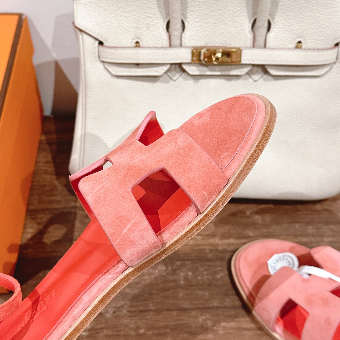 HM Santorini Sandals Red Cowhide 312583