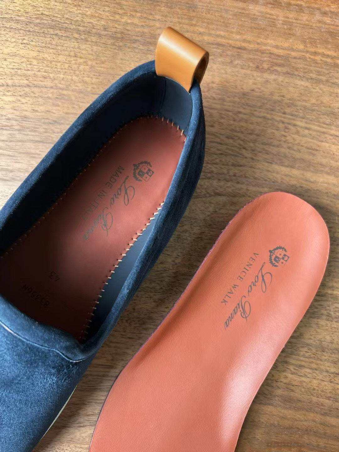 LP VENICE WALK LOAFERS DENIM SUEDE