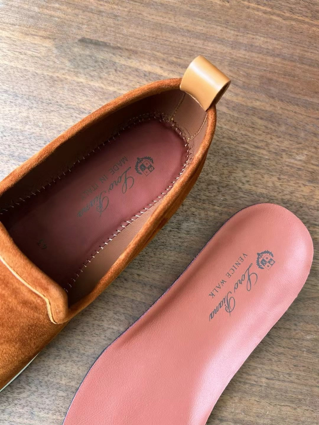 LP VENICE WALK LOAFERS RUSSET SUEDE