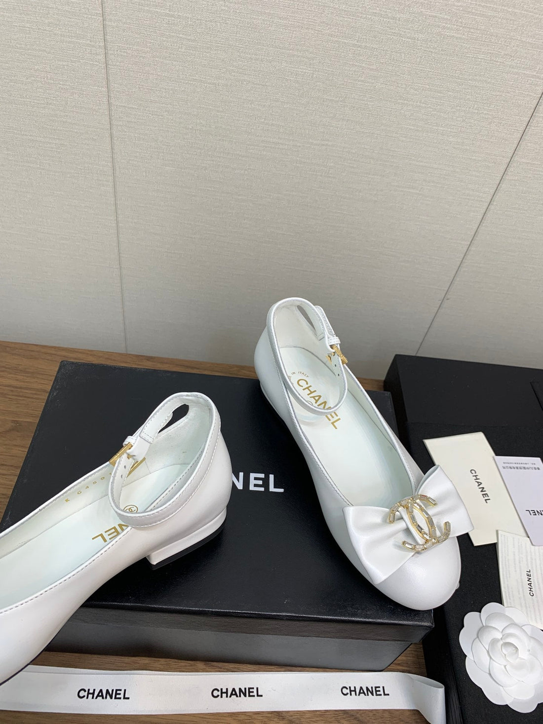 CC Mary Jane 25mm White Cowhide