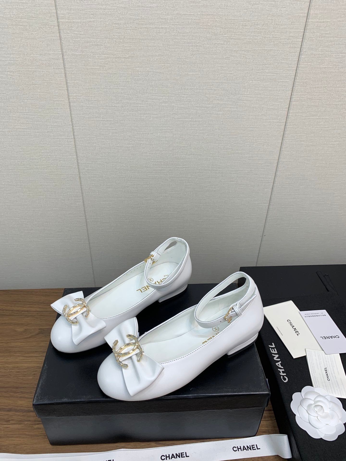 CC Mary Jane 25mm White Cowhide