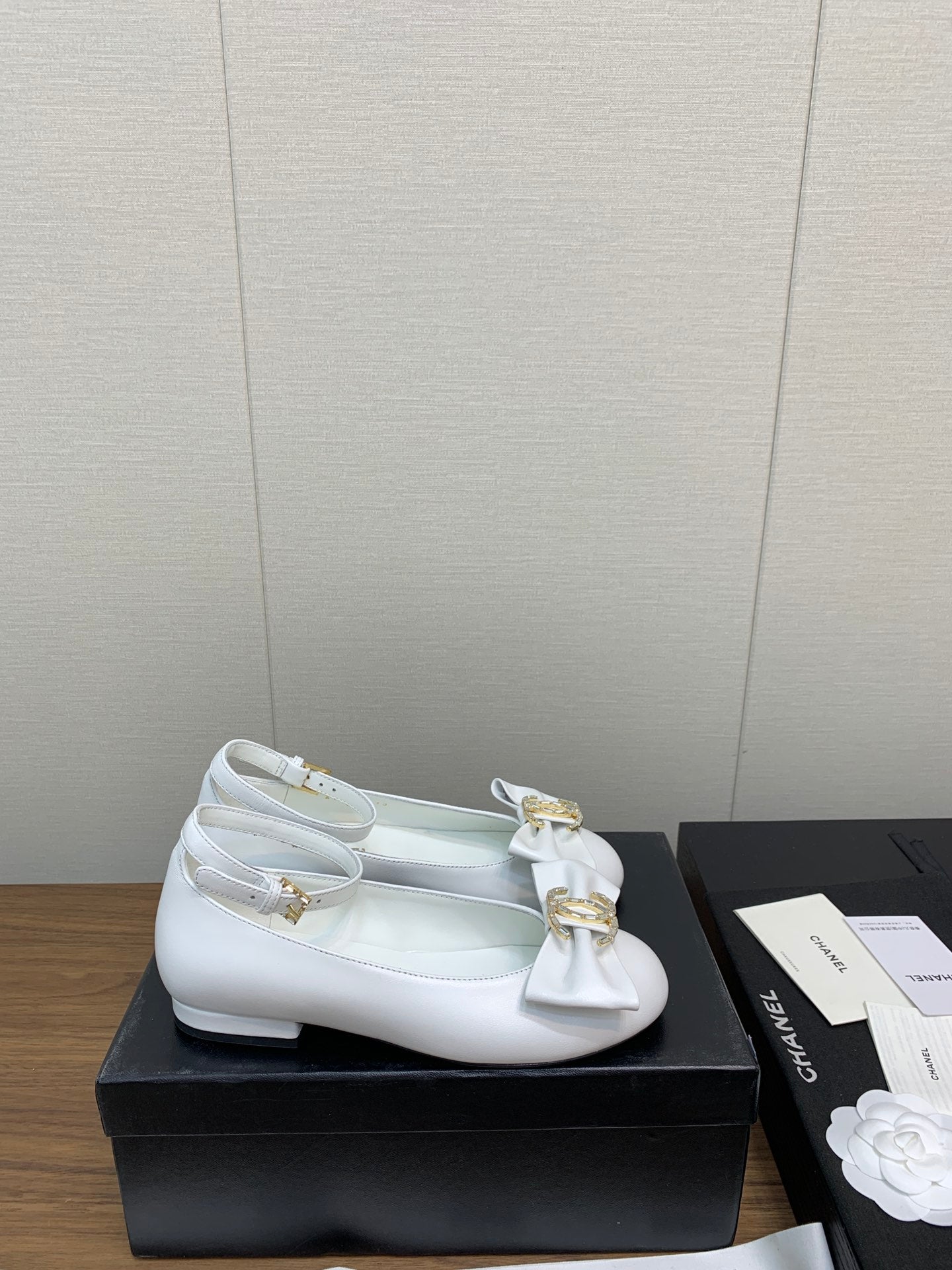 CC Mary Jane 25mm White Cowhide