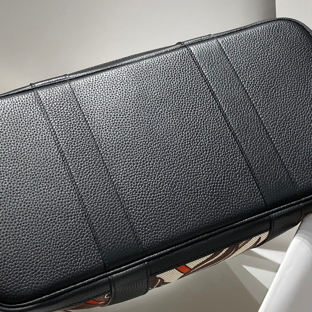 HM Garden Party 36 Multicolor Canvas and Negonda Calfskin 243402