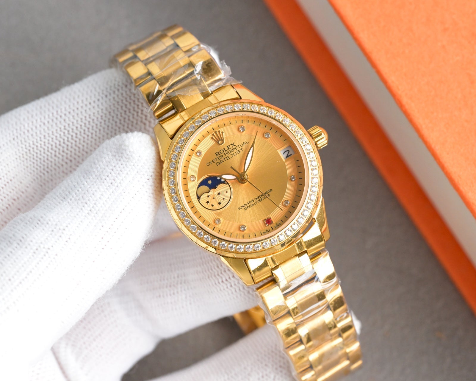 Rolex Lady Datejust 36mm Diamond Stainless Steel