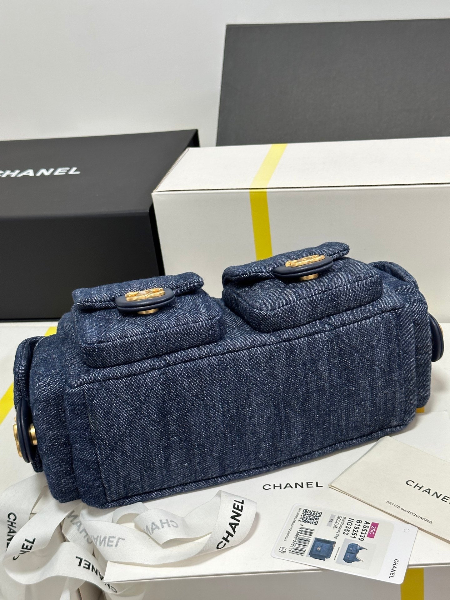 CC 25C Hobo 31cm Space Demin Gold Hardware 243575